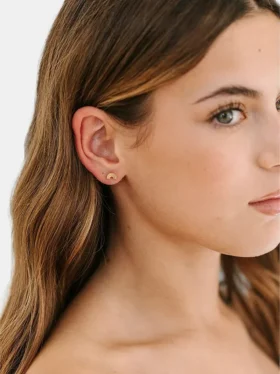 Pierced Co Classic Rainbow Screwback-øreringer