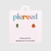 Pierced Co Ertebælg/Tomat-øreringer med skruelås