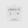 Pierced Co fødselsdagsfest-øreringer med skruelås