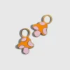 Pierced Co Garden Mushroom-smykkedeler til Huggie-øreringer