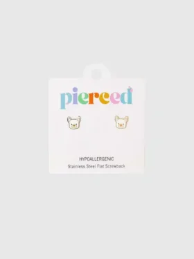 Pierced Co hund-øreringer med skruelås