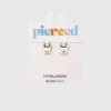 Pierced Co-hundesmykker til Huggie-øreringer