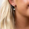 Pierced Co-katteanheng til Huggie-øreringer
