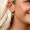 Pierced Co-potetrykk-smykker til Huggie-øreringer