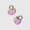 Pierced Co snegle-charms til huggie-øreringer