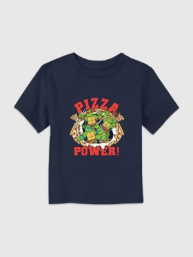 Pizza Power-T-skjorte for småbarn med Teenage Mutant Ninja Turtles