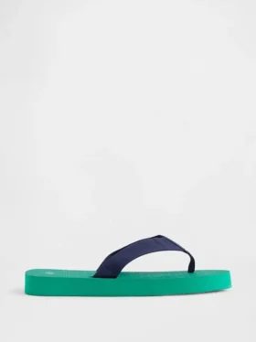Platform-flip-flops i kanvas