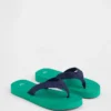Platform-flip-flops i kanvas