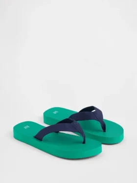 Platform-flip-flops i kanvas