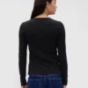 Pointelle-cardigan