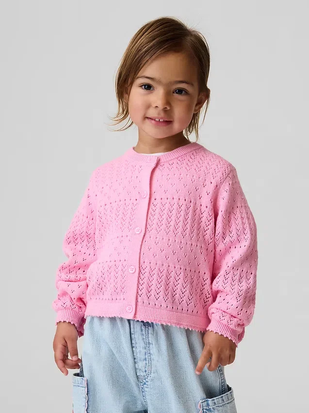 Pointelle-genser for Baby og Småbarn