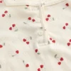Pointelle-henley-top for Baby og Småbarn