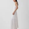 Pointelle-maxidress