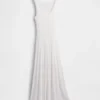 Pointelle-maxidress