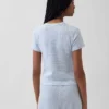 Pointelle-pyjamas-T-skjorte