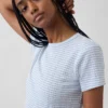 Pointelle-pyjamas-T-skjorte