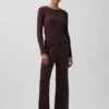 Pointelle-pyjamasoverdel