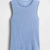 Pointelle-tanktop