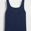 Pointelle-tanktop for barn