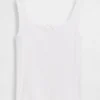 Pointelle-tanktop for barn