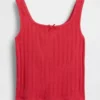 Pointelle-tanktop for barn