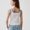Pointelle-tanktop for barn