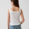 Pointelle-tanktop for barn