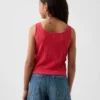 Pointelle-tanktop for barn