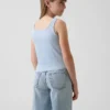 Pointelle-tanktop for barn
