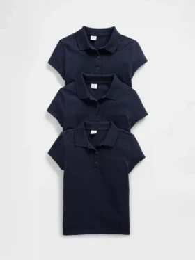 Polo-skjorte for barn (3-pakning)