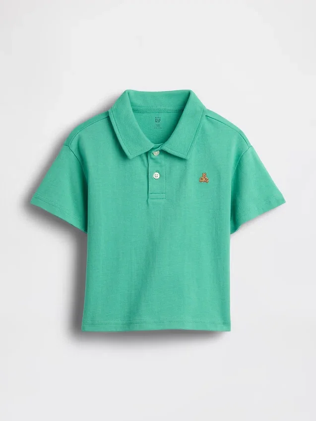 Polo-skjorte i boksform for Baby og Småbarn