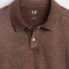 Polo-skjorte i tykk jersey