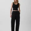 Poplin Easy Barrel-bukser