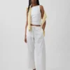 Poplin Easy Barrel-bukser