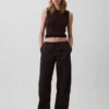 Poplin Easy Barrel-bukser