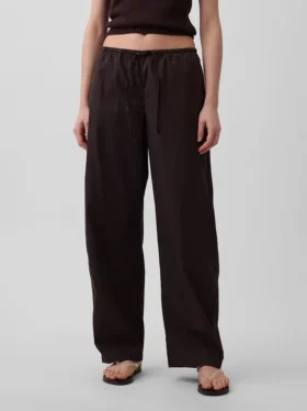 Poplin Easy Barrel-bukser