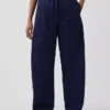 Poplin Easy Barrel-bukser