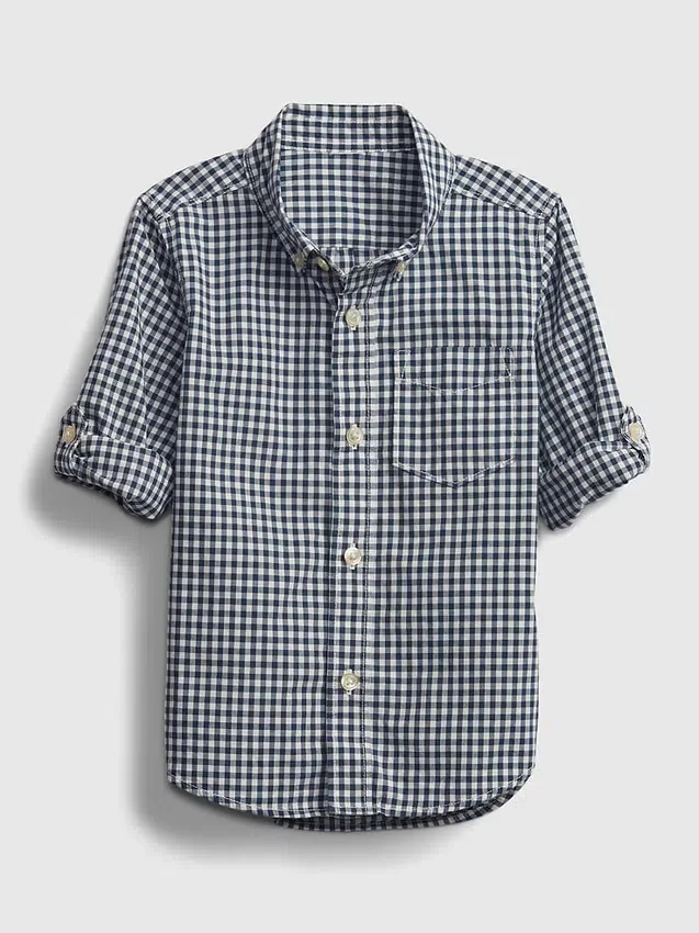 Poplin-skjorte for Baby og Småbarn