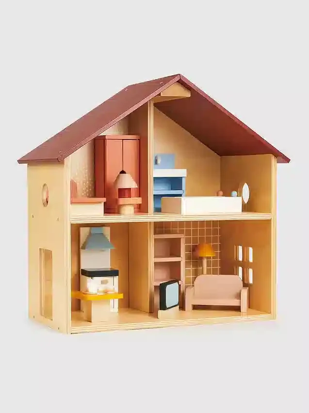 Poppets dukkehus for småbarn