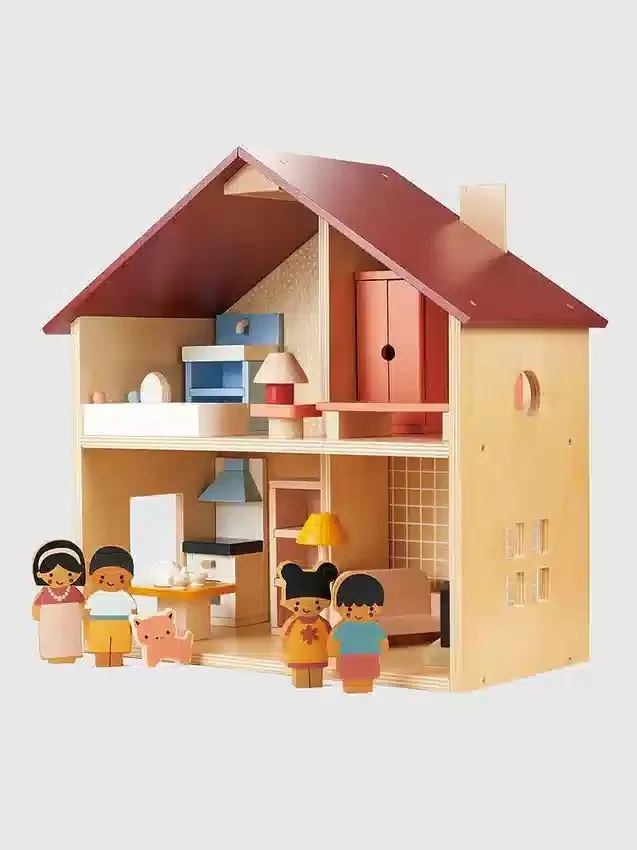 Poppets dukkehus for småbarn