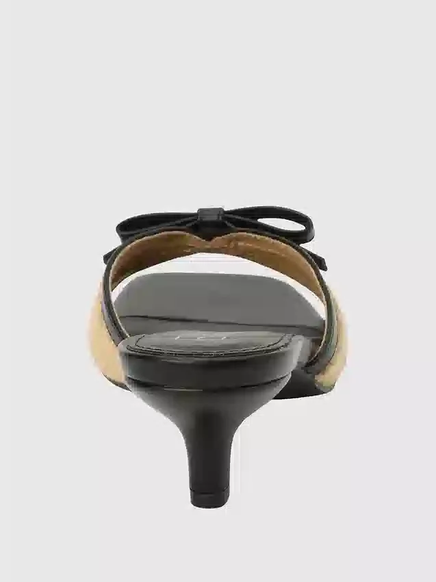Porter-sandal med hæl