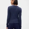 Pyjamas-cardigan i vaffelstrikk