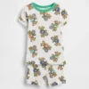 Pyjamas-sett for Baby og Småbarn i økologisk børstet bomull med Brannan Bear-motiv
