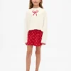 Pyjamas-sett med shorts for barn i resirkulert materiale