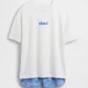 Pyjamas-sett med shorts for barn i resirkulert materiale