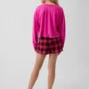 Pyjamas-sett med shorts for barn i resirkulert materiale