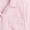 Pyjamas-sett med shorts for barn i resirkulert materiale