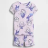 Pyjamas-sett med shorts i økologisk børstet bomull fra Marvel for Baby og Småbarn