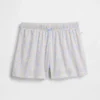 Pyjamas-shorts for barn i resirkulert pointelle