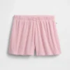 Pyjamas-shorts for barn i resirkulert pointelle